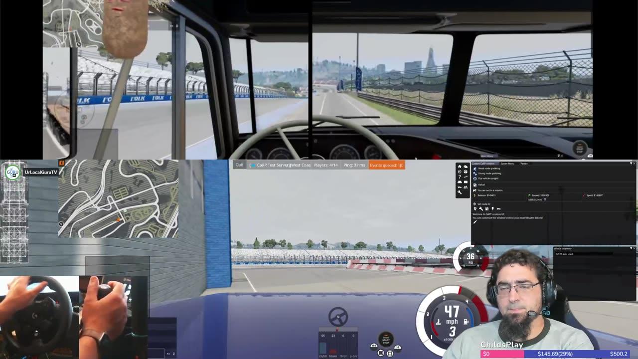 CARP - West Coast with a Tater - G923 !Charity | #beamng #beamngdrive #beamngdrivemods #beamngdrivecrashes  #G923