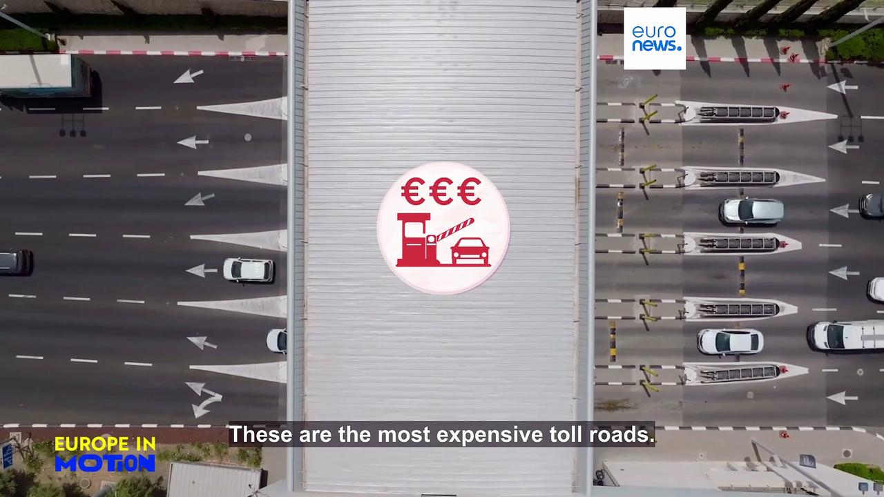 Planning on travelling around Europe? These are the most expensive toll fees