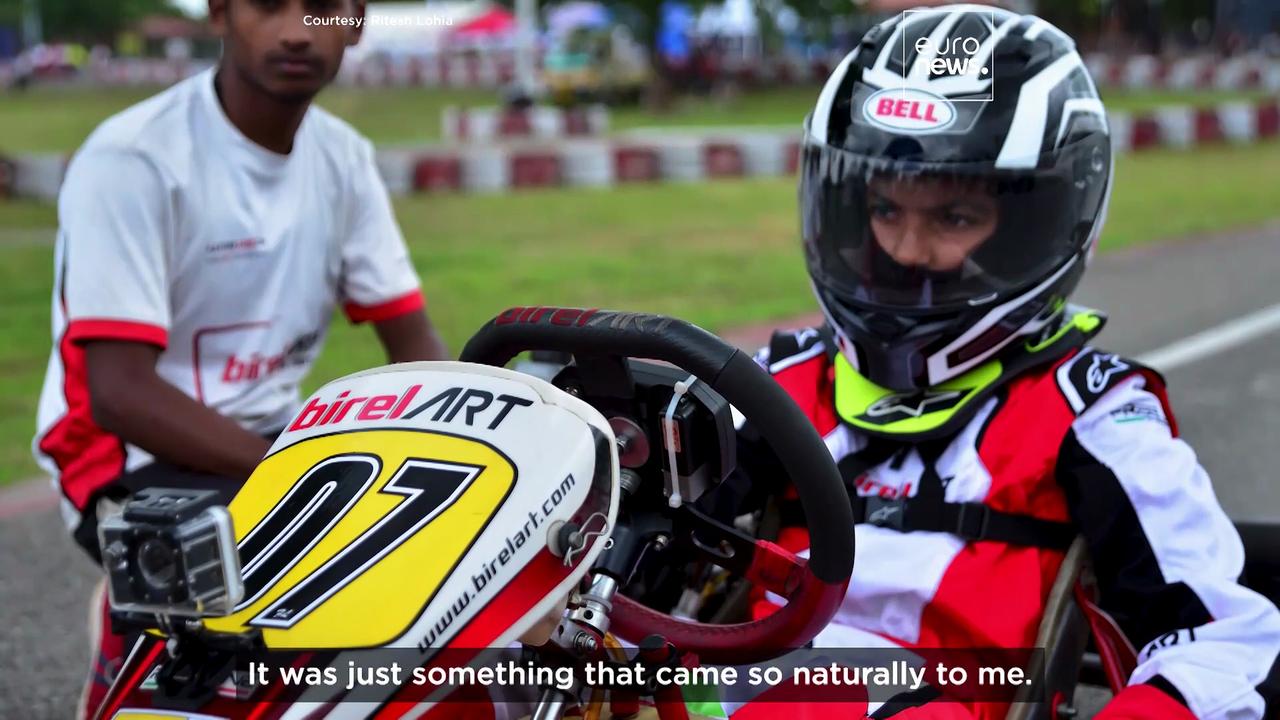 Watch: India’s Formula 4 star on the road to success