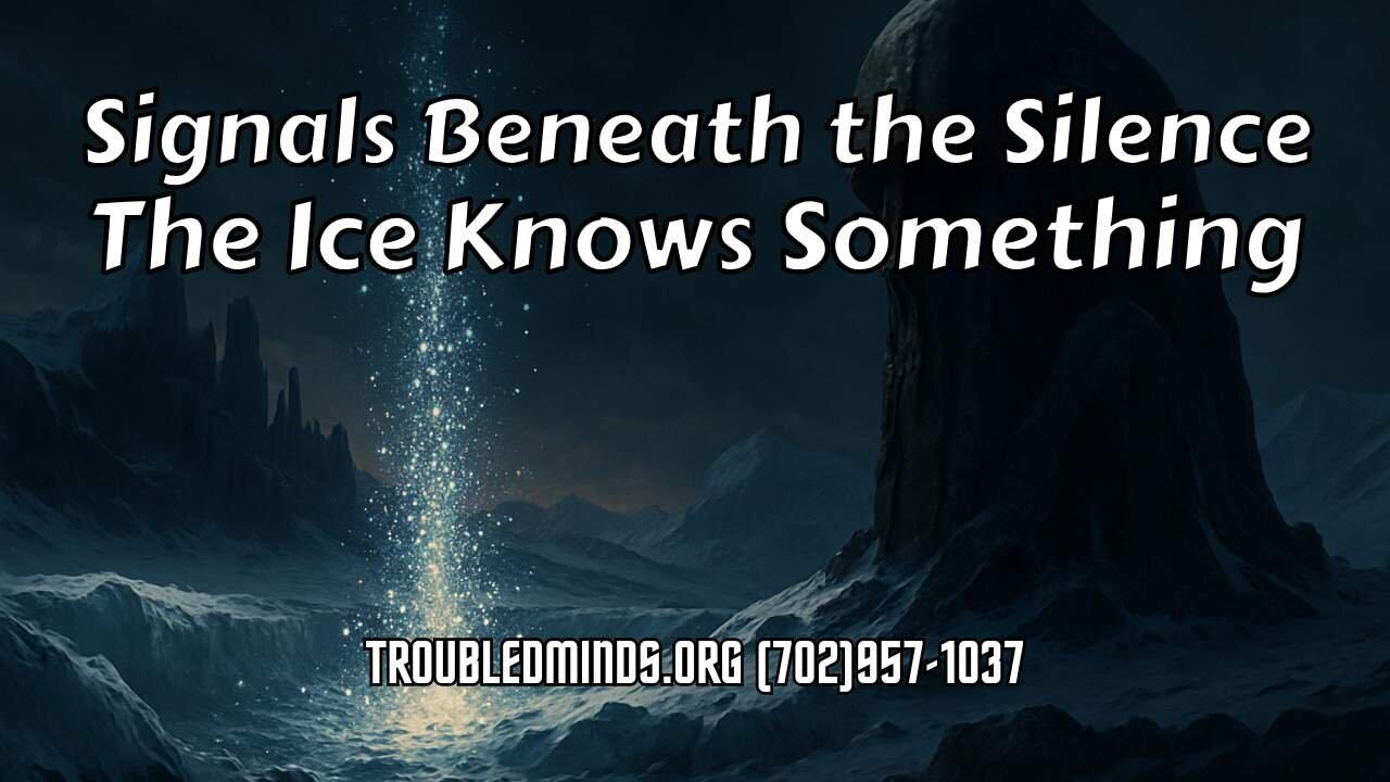 Signals Beneath the Silence - The Ice Knows Something