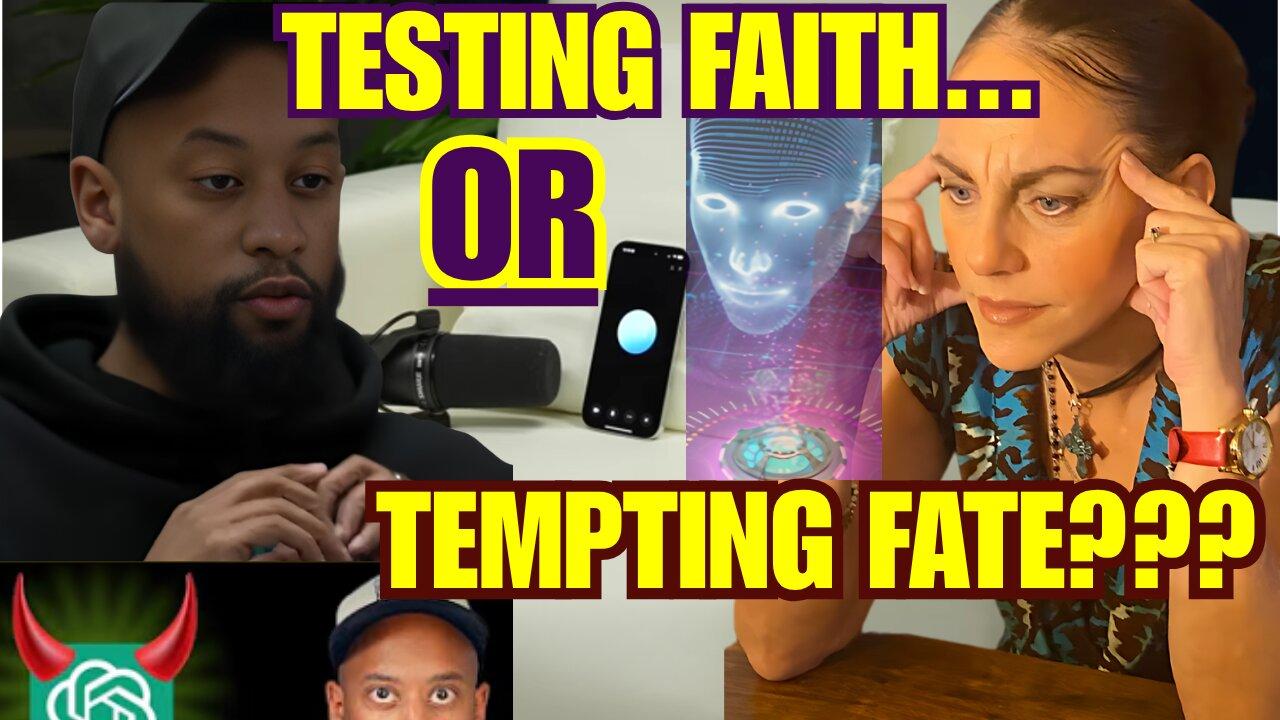 🔥Testing Faith or Tempting Fate    🤖Regina Reacts to ChatGPT Playing the Devil 👀