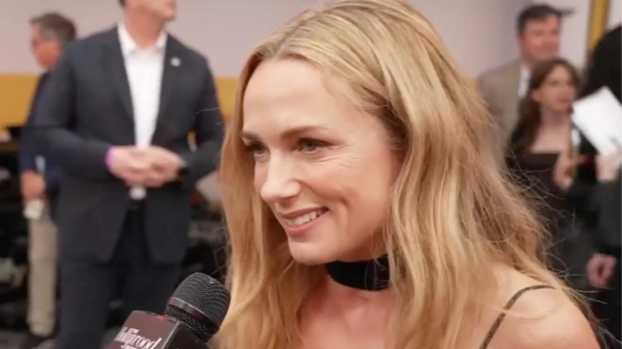 Kerry Condon Got 'Really Nervous' Watching Damson Idris & Brad Pitt Race in 'F1' | THR Video