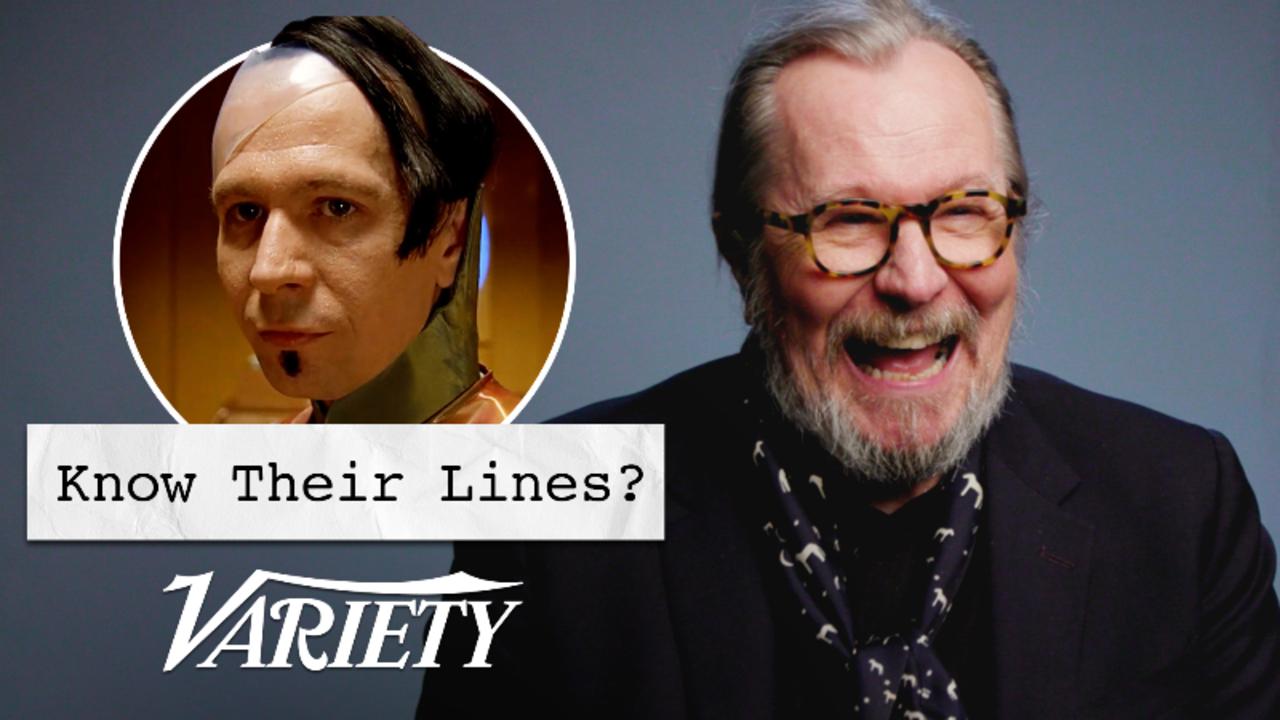 Does Gary Oldman Know His Lines?