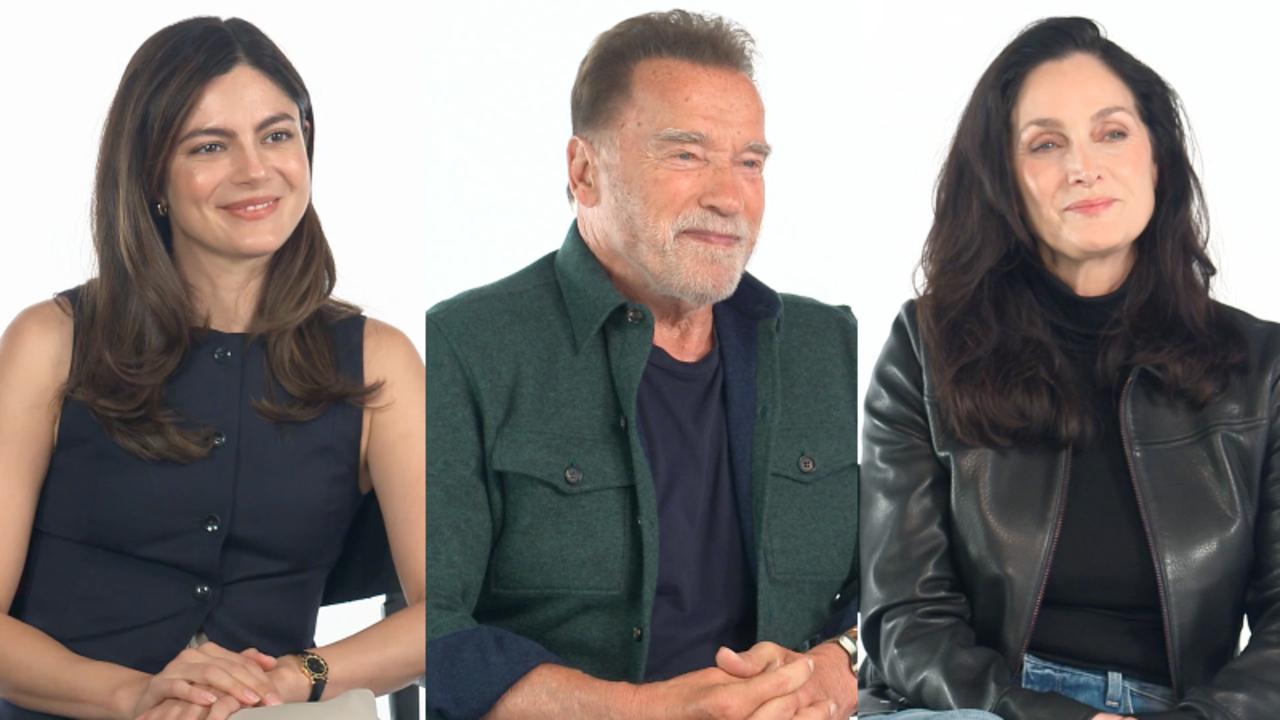 'Fubar' Stars Arnold Schwarzenegger, Monica Barbaro & More on All Things Season 2 | THR News Video