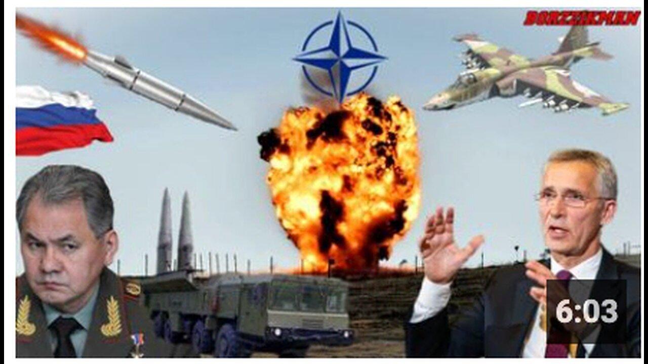 "NATO Installation at 'MYRHOROD' Air Base Destroyed by Russia"