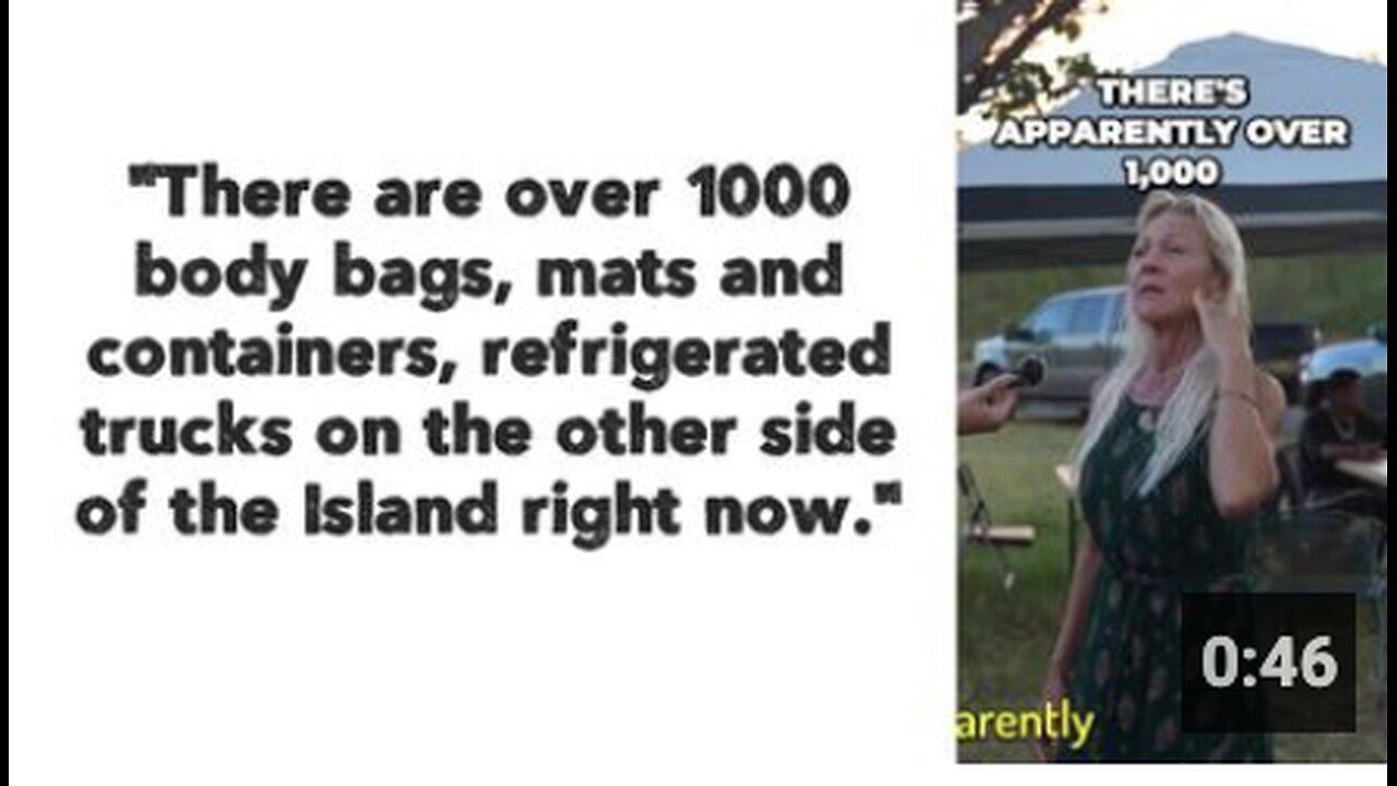"Over 1000 Body Bags, Mats, Containers, and Refrigerated Trucks Available"
