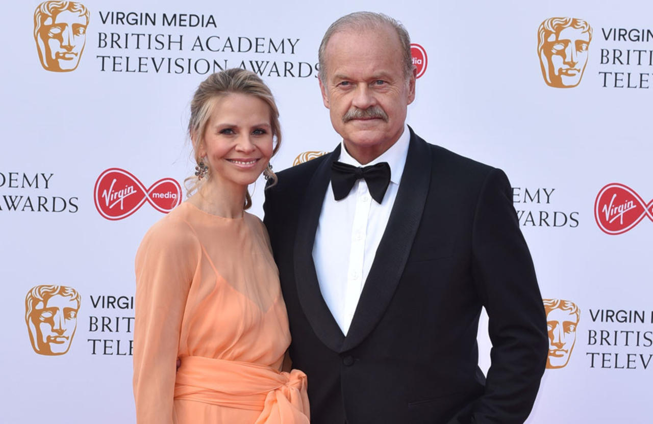 Kelsey Grammer is to be a dad for the eighth time