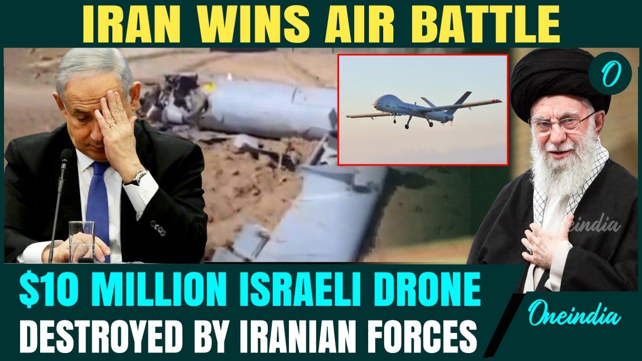 BREAKING: Iran SHOOTS DOWN $10Mn Israeli Hermes 900 Drone | IDF Accepts BIG Air Battle Loss