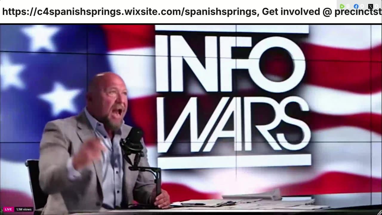 Alex Jones, Info Wars, 06/17/2025