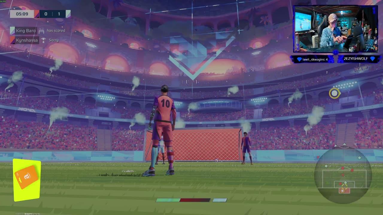 WE VIBING GETTING LITT/ CROSSED PLAYING/ TRYING OUT THE NEW REMATCH SOCCER GAME🎮😮‍💨😶‍🌫️