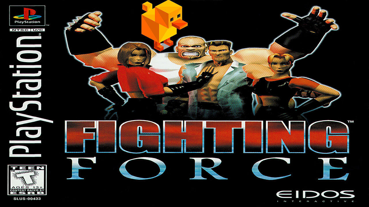 [Classic] 👊Fighting Force 👊- 1997 - 🕹️ PlayStation 1 🕹️Beat EM' Up  ( Duck Station )