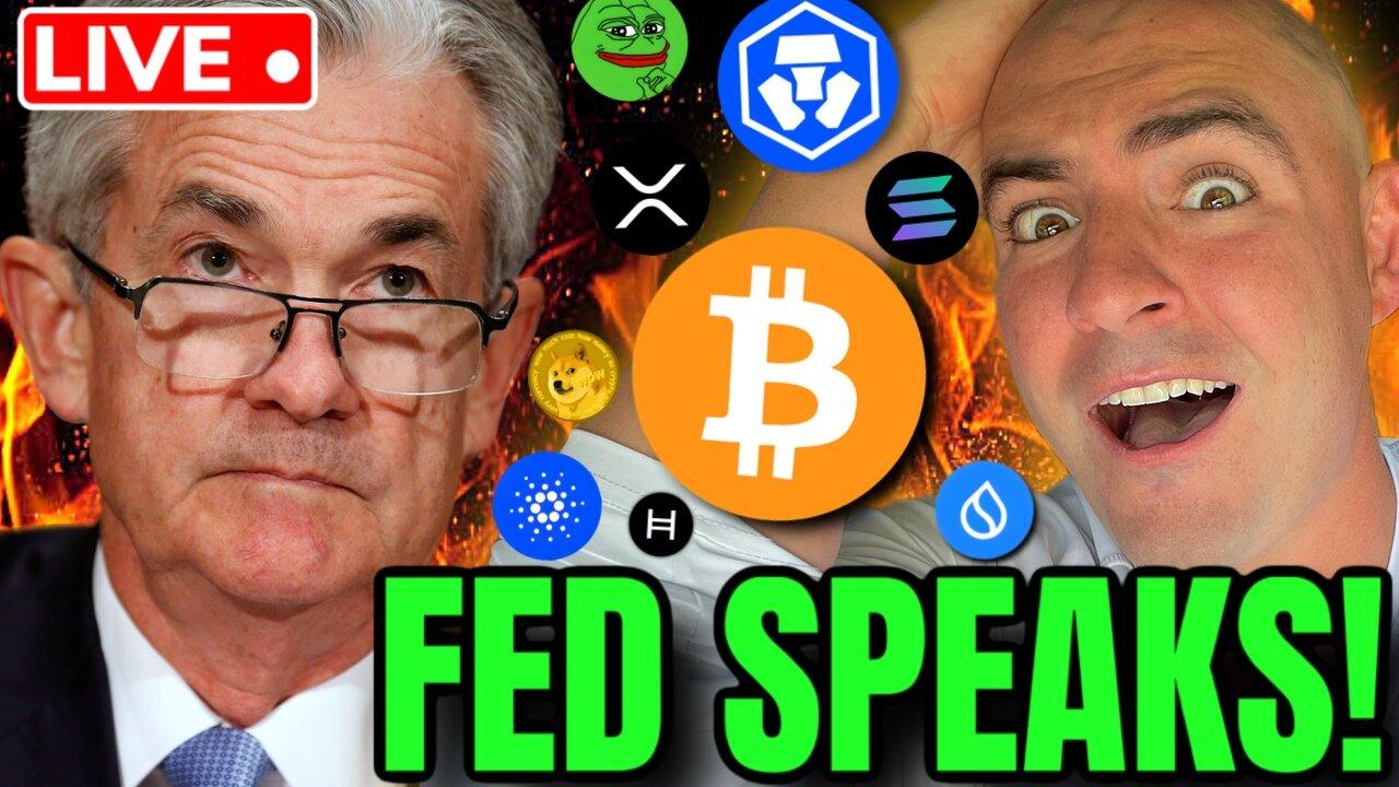 Bitcoin $100K Price ALERT! (FED Chair Speaks LIVE At FOMC MEETING!) Altcoin TROUBLE?
