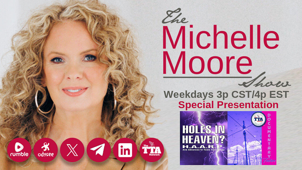 Documentary Feature: 'Holes In Heaven? HAARP & Advances In Tesla Technology' The Michelle Moore Show (June 19, 202