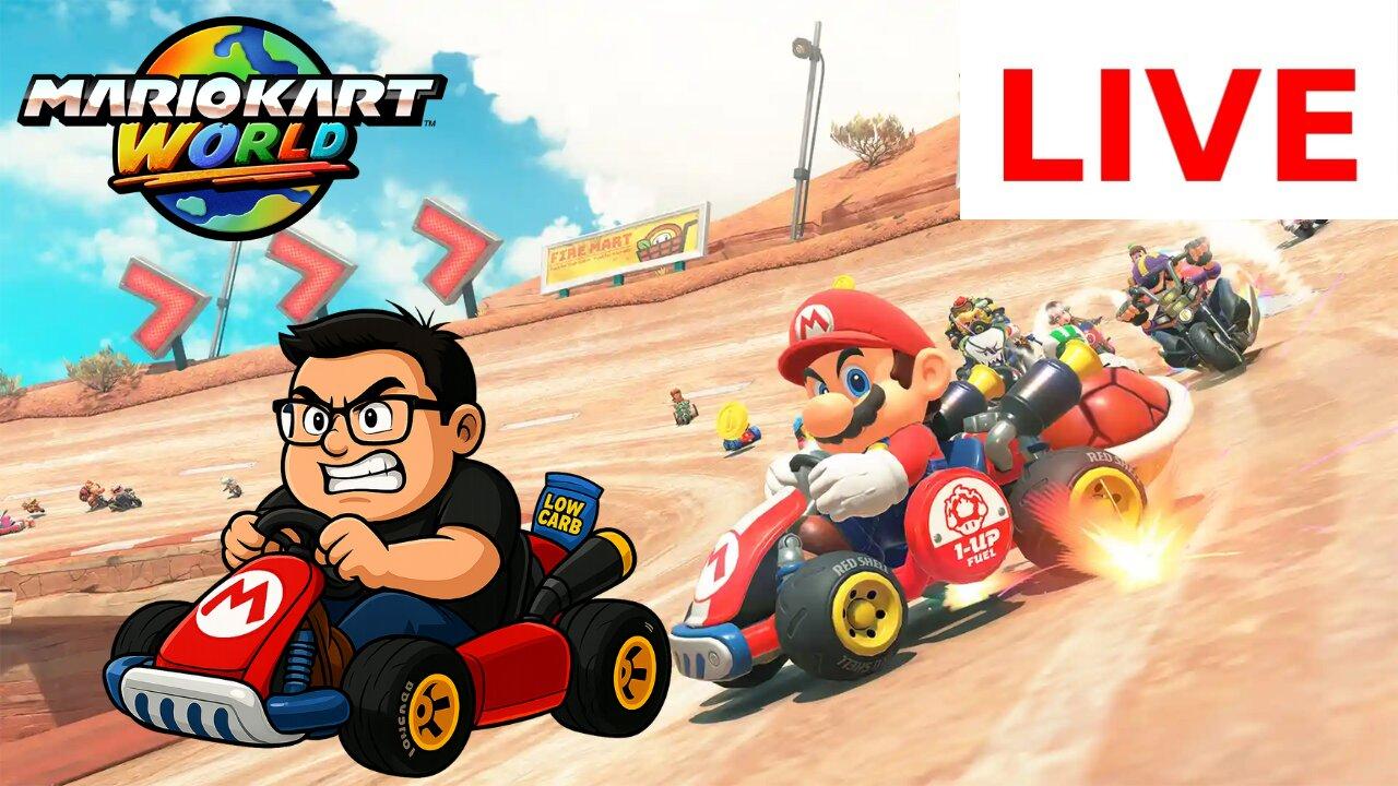 FORTNITE ON SWITCH 2 + MARIO KART WORLD + REACTS