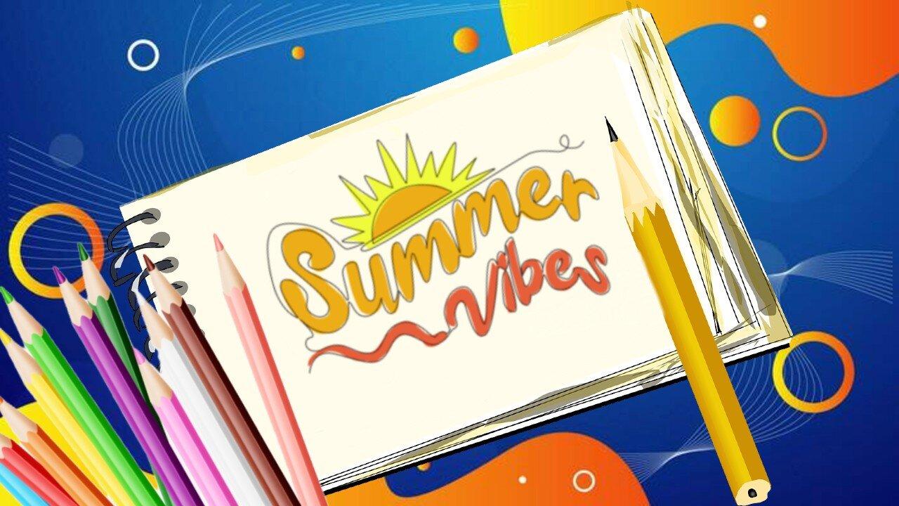 Summer Themed Drawing Stream
