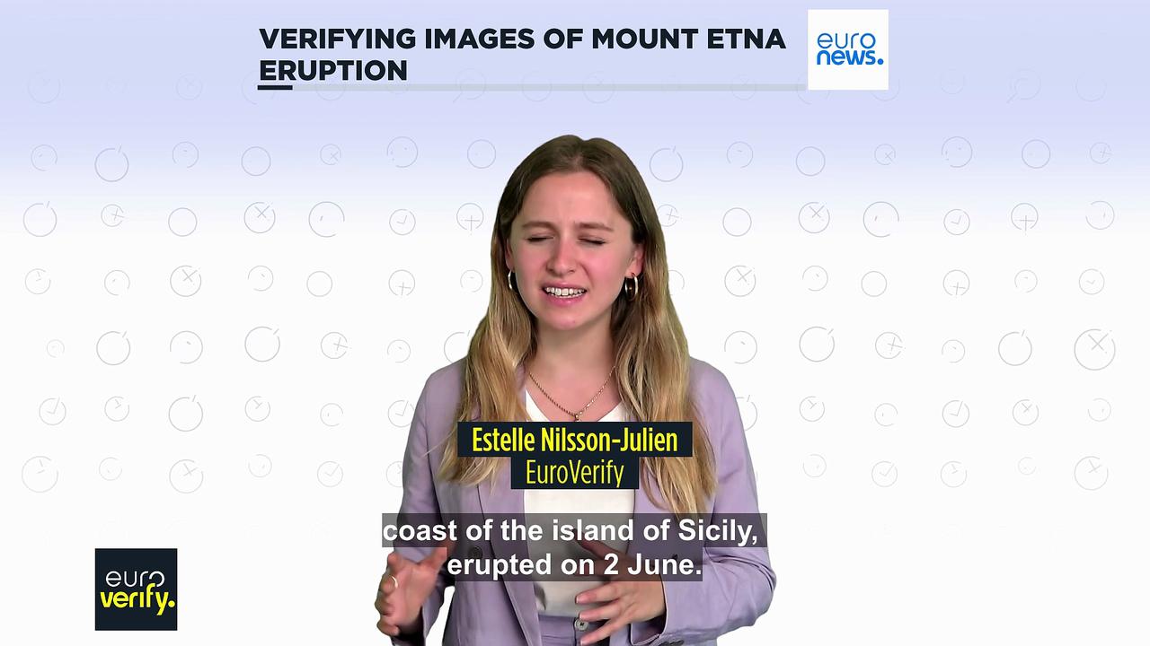 Fact check: Tourist videos of Mount Etna eruption are real, not AI-generated