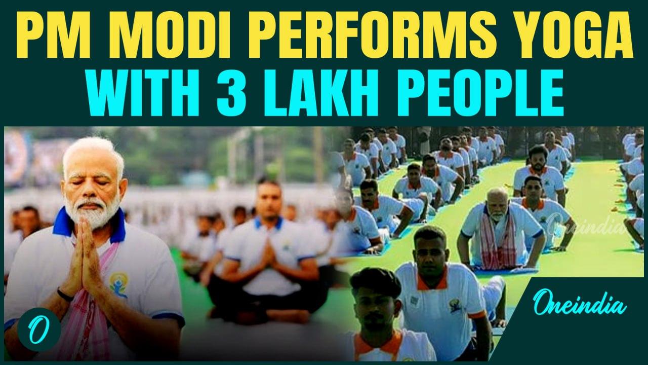 International Yoga Day: PM Modi Performs Yoga, Promotes Global Wellness At Visakhapatnam Event