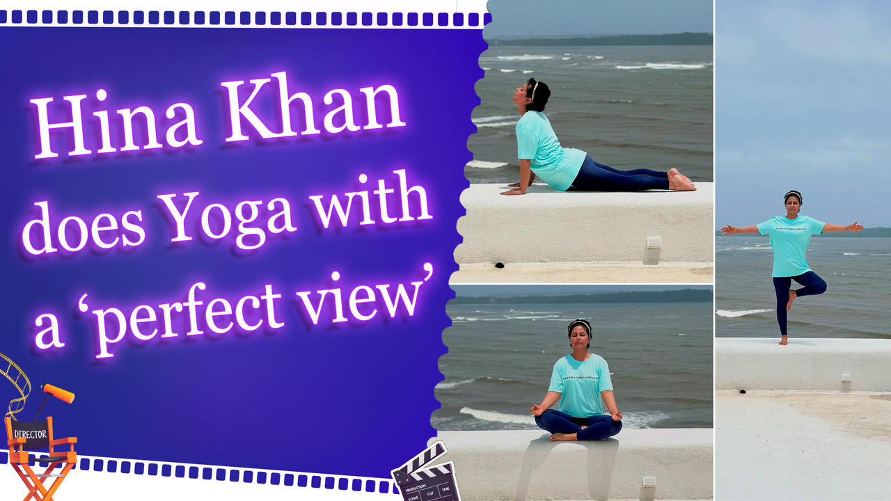 Hina Khan Celebrates Yoga Day by the Sea, Shares Dreamy Wedding Moments