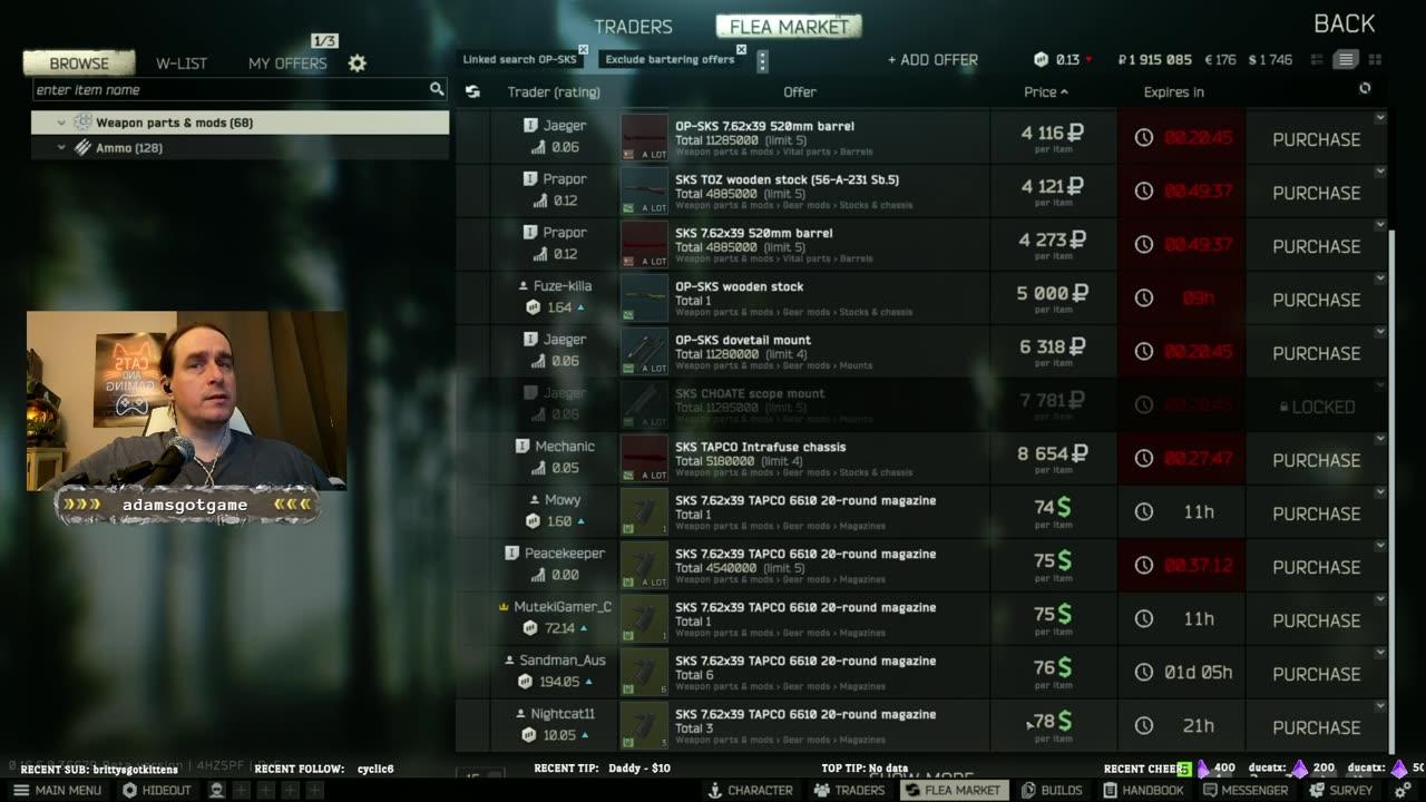 Devs VS Engines - Tarkov & Division 2 w @brittysgotkittens & @gecko1971- KovaaKs 547hrs