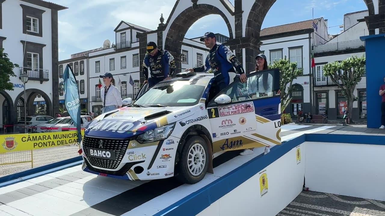 LIVE: Rallye Ponta Delgada Final do Rali / Podio, Sao Miguel Azores Portugal - 21.06.2025 #rali