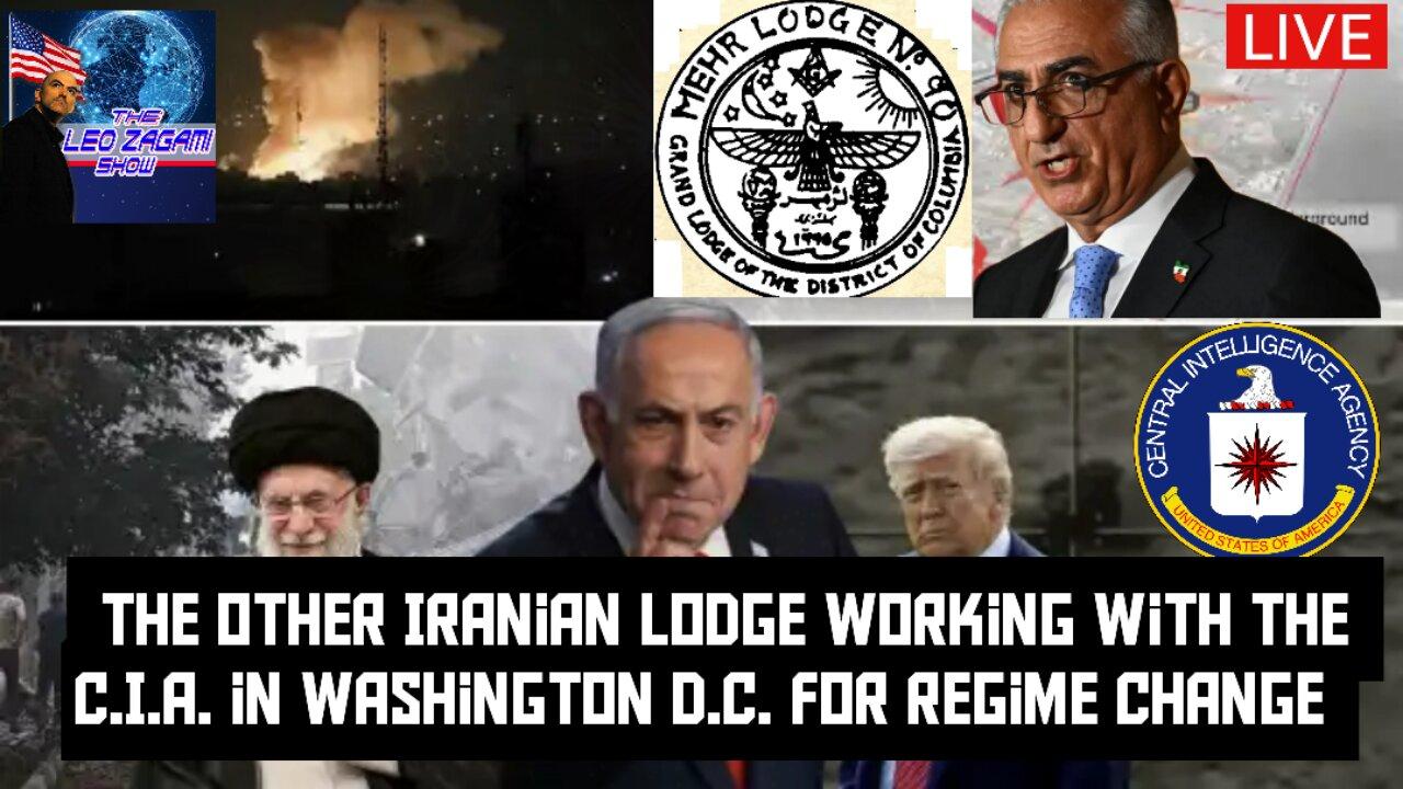 THE OTHER IRANIAN LODGE WORKING WITH THE C.I.A. IN WASHINGTON D.C. FOR REGIME CHANGE
