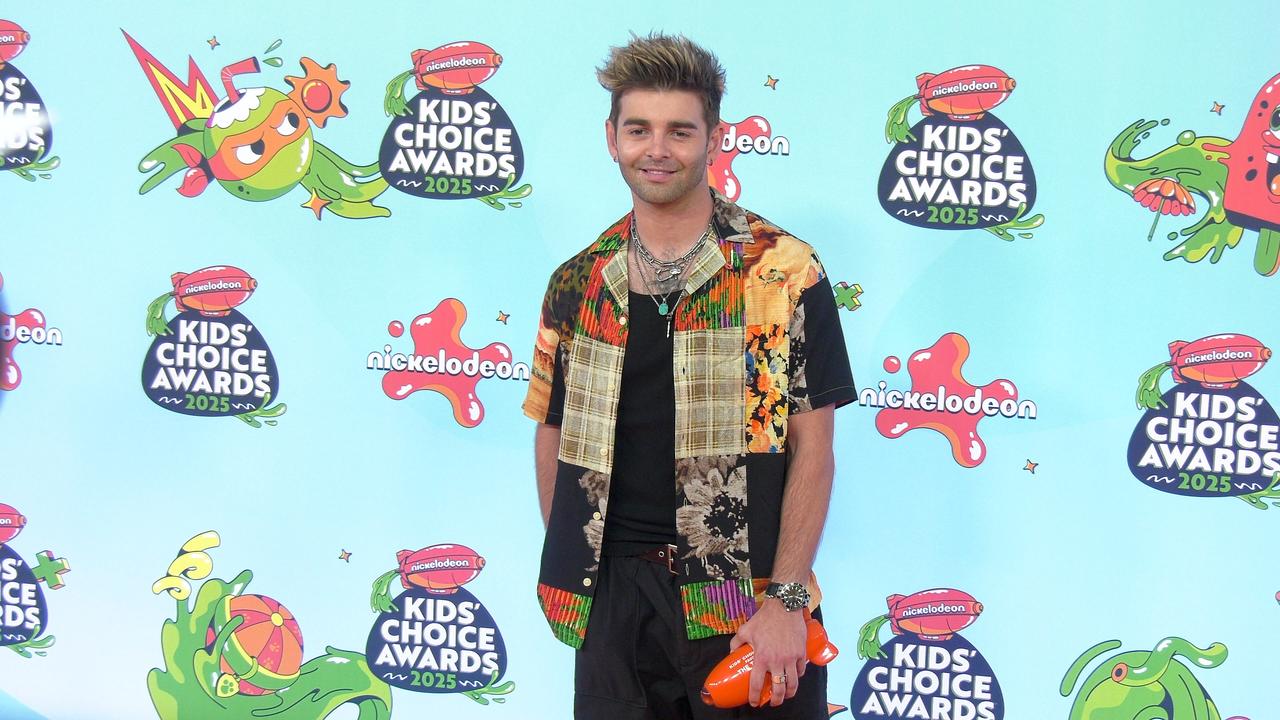 Jack Griffo 2025 Kids' Choice Awards Orange Carpet
