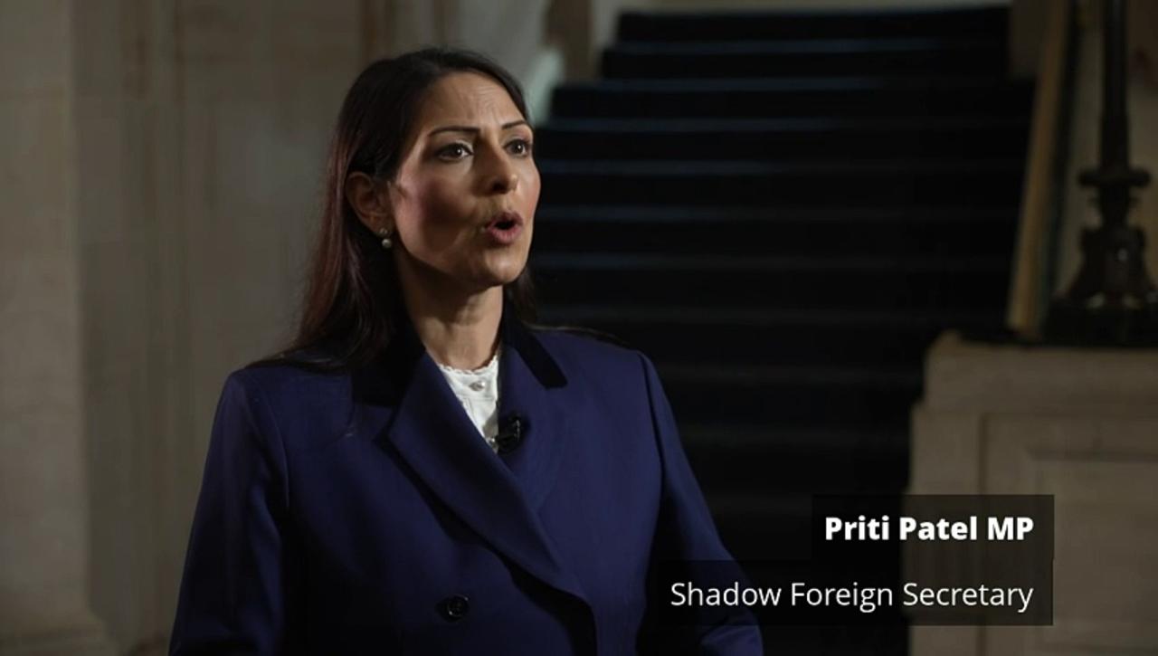 Priti Patel says strikes 'were essential'