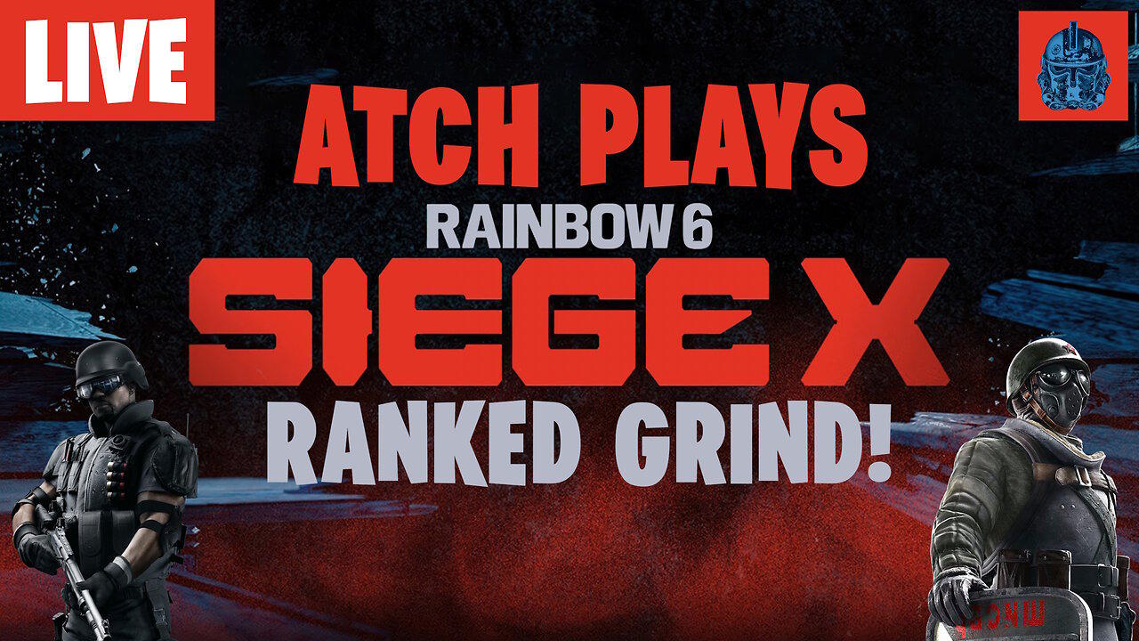 [LIVE] SATURDAY SOLO QUEUE - RAINBOW SIX SIEGE RANKED! | MULTISTREAM