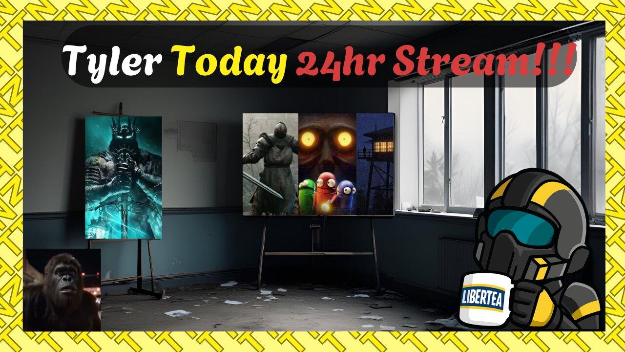 500 Follower 24 Hour Stream Celebration! Games, Hanging Out, talking News & Memes Nonstop! | Tyler Today