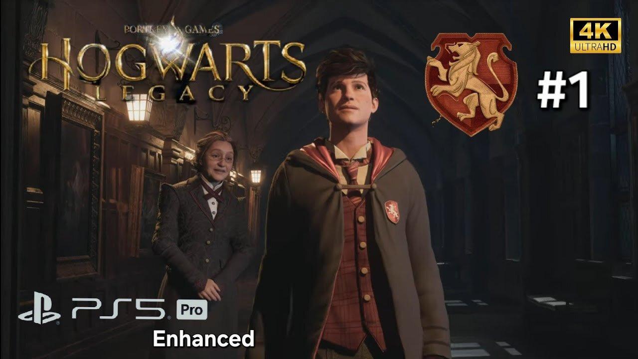 🪄The Best HOGWARTS LEGACY✨️ Will Ever Look - PS5 PRO Enhanced Part 1 [ 4K HD Fidelity & Ray Tracing]