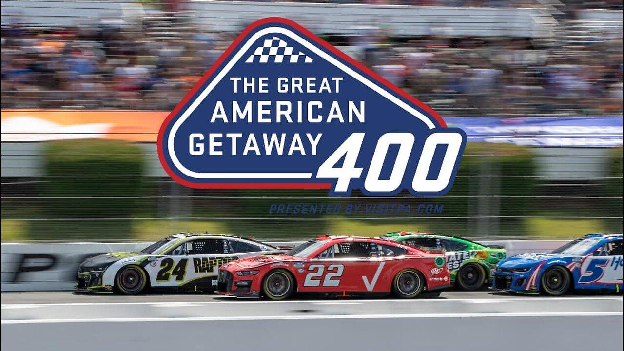 🏎 🏁GREAT AMERICAN GETAWAY 400 LIVE: NASCAR POCONO LIVE WATCH & REACT PARTY!"