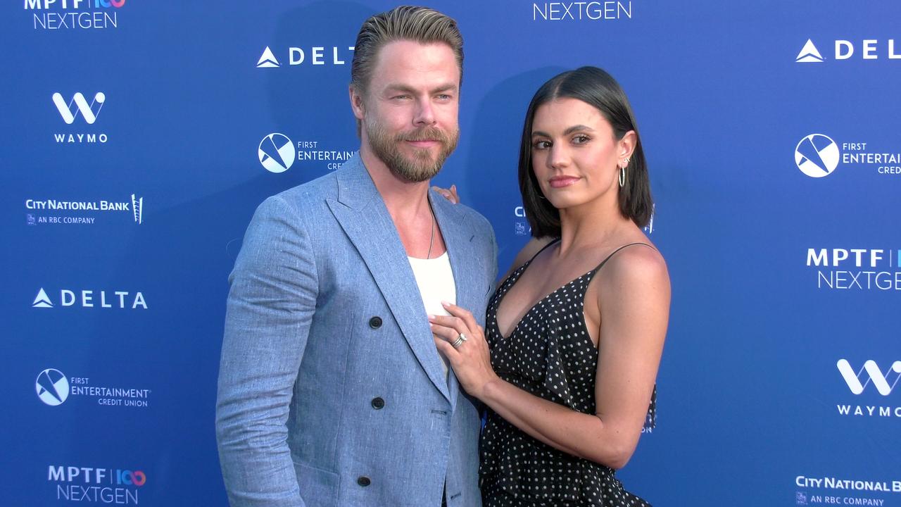Derek Hough and Hayley Hough 2025 MPTF NextGen Summer Party Red Carpet
