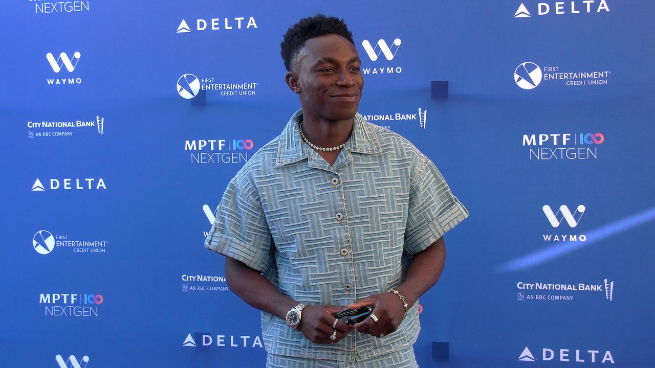 Olly Sholotan 2025 MPTF NextGen Summer Party Red Carpet