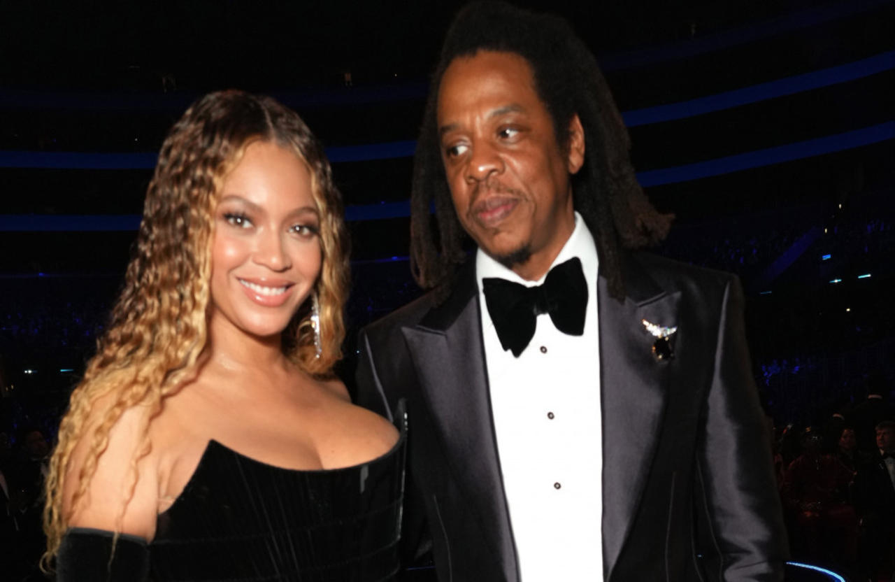 Jay-Z made a surprise appearance during Beyoncé's concert in Paris on Sunday night