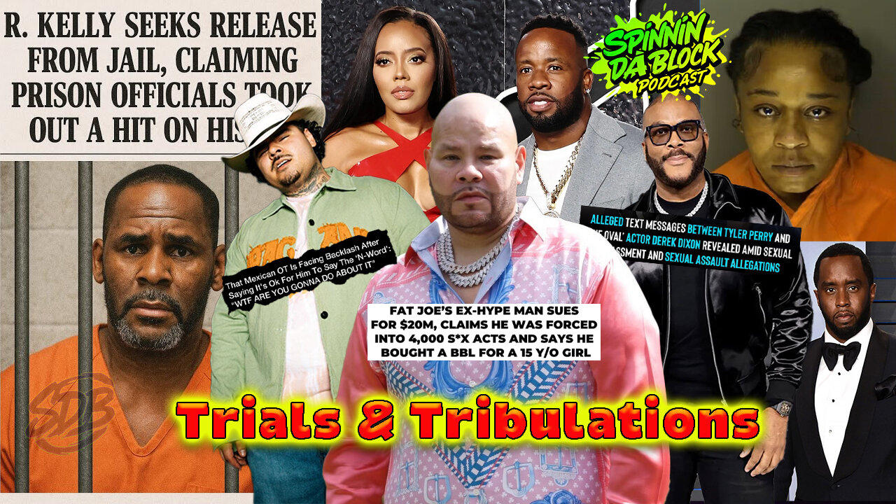 R. Kelly Fears for His Life, Mexican OT Controversy, Fat Joe & Tyler Perry Sued
