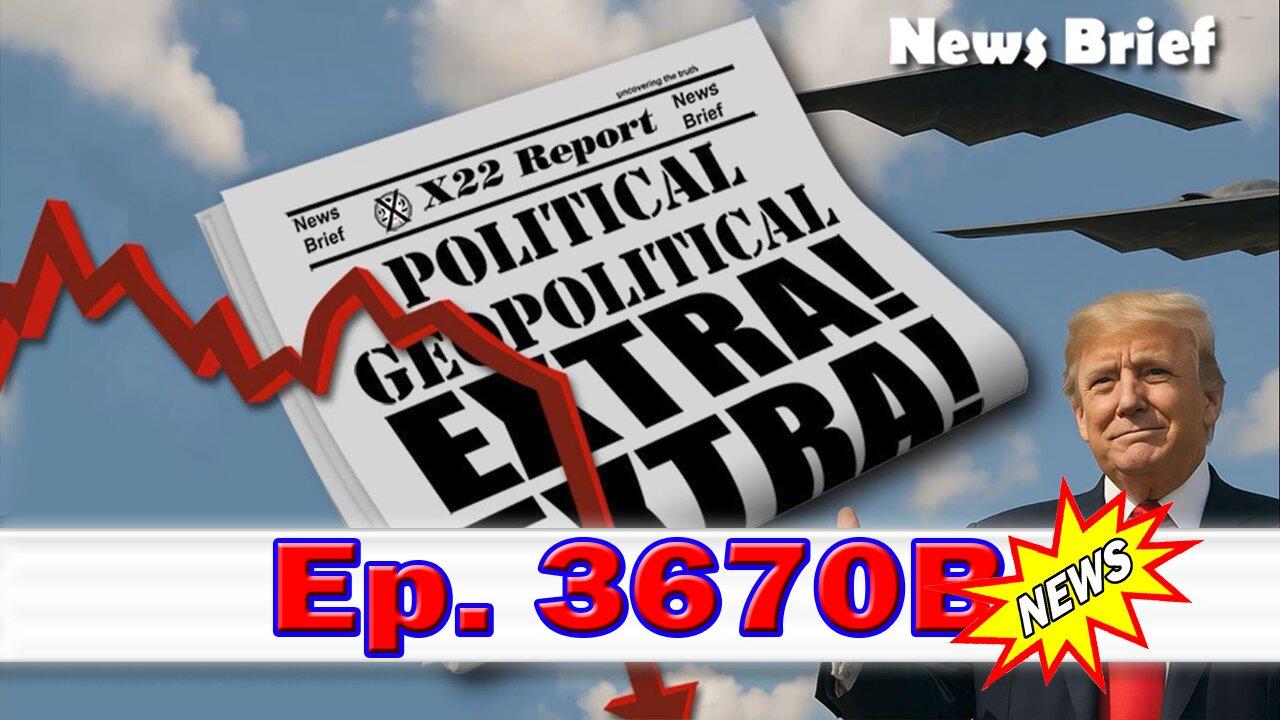 X22 Report Episode #3670B - [DS]/China Fighting Back, Trump Drops The Hammer, Peace Through Strength