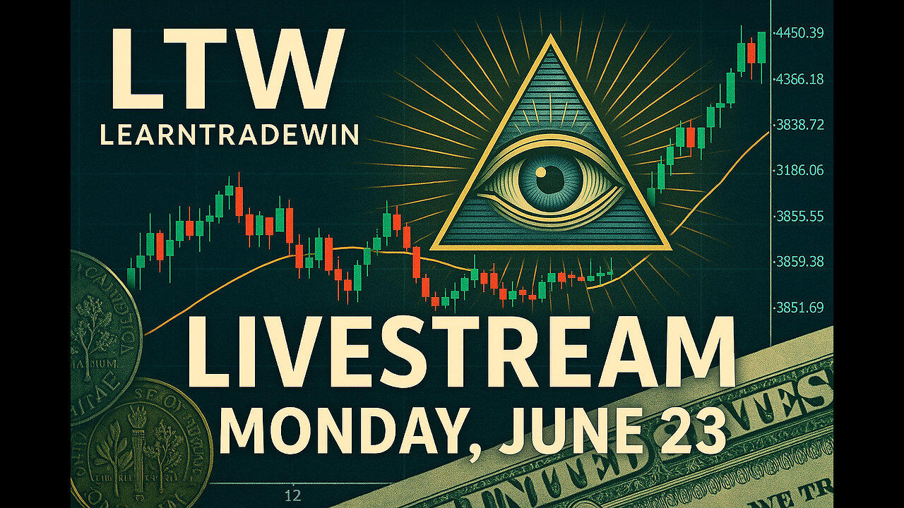 🔴 LTW Live: Monday Market Prep – GC, NQ, CL & Mindset
