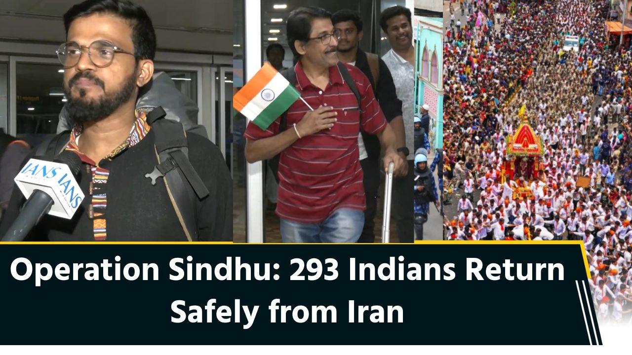 Operation Sindhu: 293 Indians Return Safely from Iran