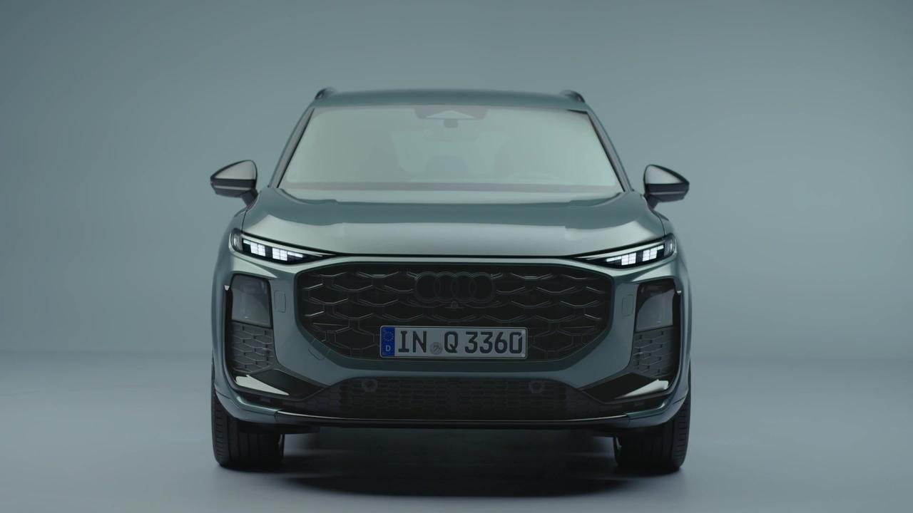 The new Audi Q3 SUV Exterior Design in Studio