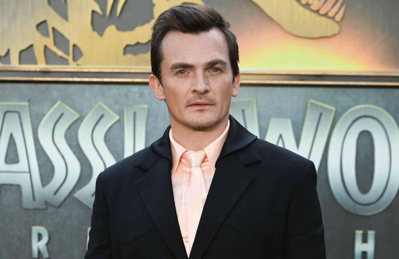 Rupert Friend missed the birth of his daughter as he was filming Jurassic World Rebirth