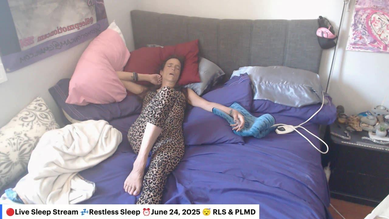 🔴Live Sleep Stream 💤Restless Sleep ⏰June 24, 2025 😴 RLS & PLMD