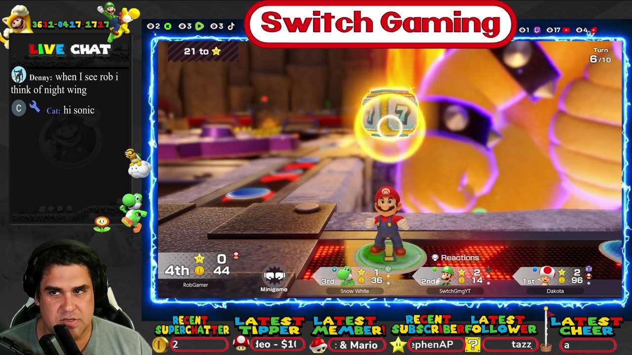 Birthday Celebration Day 1 Super Mario Party Jamboree LIVE W/Viewers on Nintendo Switch 2! ๐#shorts