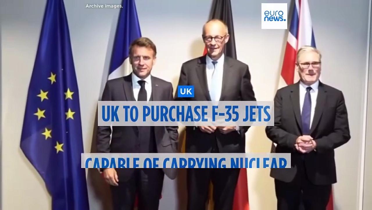 UK to buy 12 fighter jets capable of carrying nuclear weapons