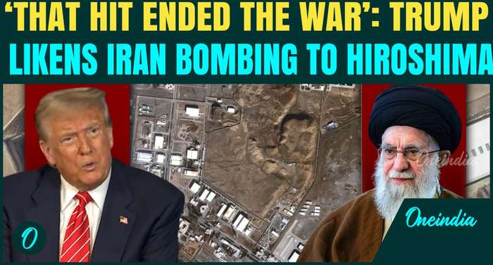 ‘LIKE HIROSHIMA’: Trump Compares U.S. Strikes on Iran to Atomic Bombings; Says ‘It Ended the War’