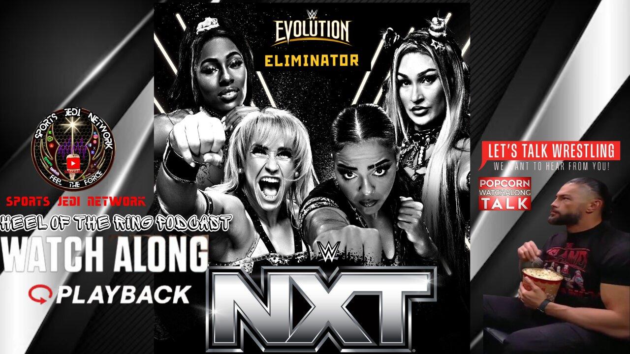 WWE NXT LIVE WRESTLING WATCH ALONG NXT Women’s Championship #1 Contender’s Match