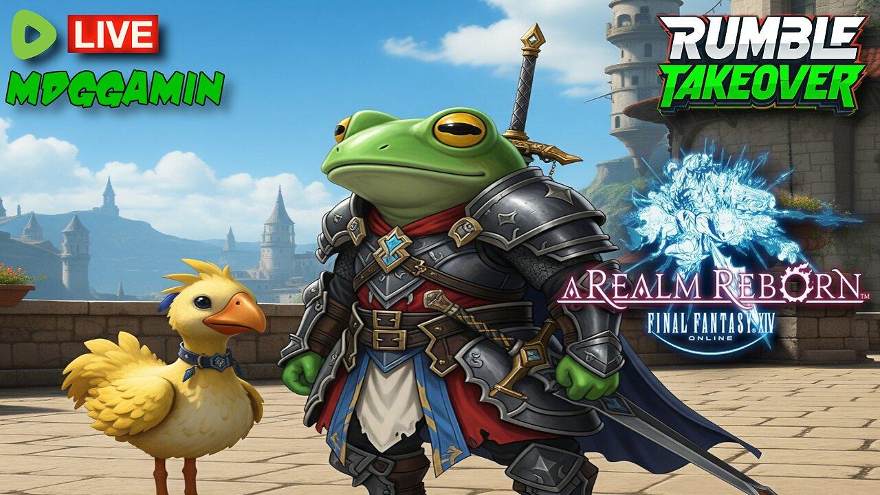🔴LIVE - Final Fantasy XIV - Finding My Chocobo & NATO Summit - #RumbleTakeover