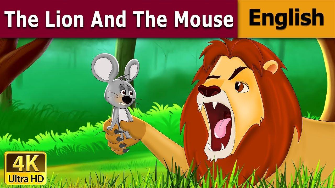 The Lion and Rat/ Mouse English Moral Story