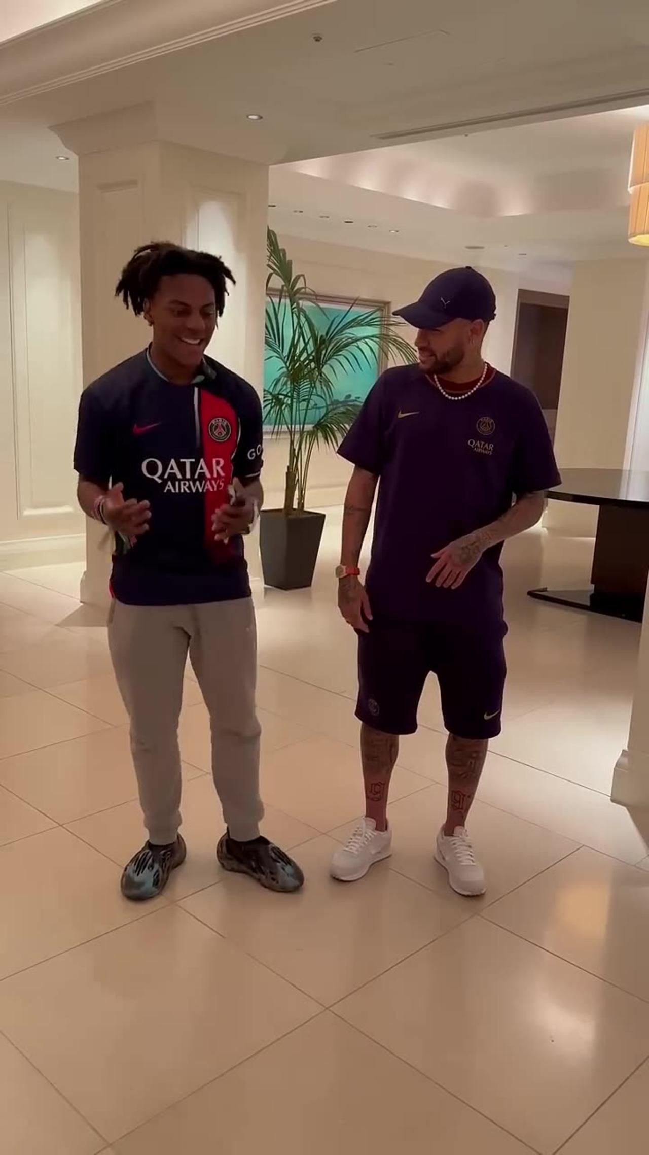 IShowSpeed Met Neymar🇧🇷
