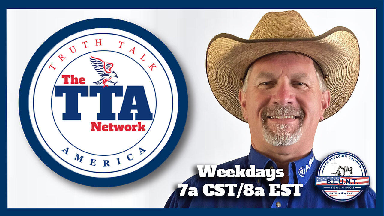 (Thurs, June 26 @ 7a CDT/8a EDT) ‘ Jesus Before Pilot & Herod’ B.L.U.N.T. Teachings with The Preachin' Cowboy (June