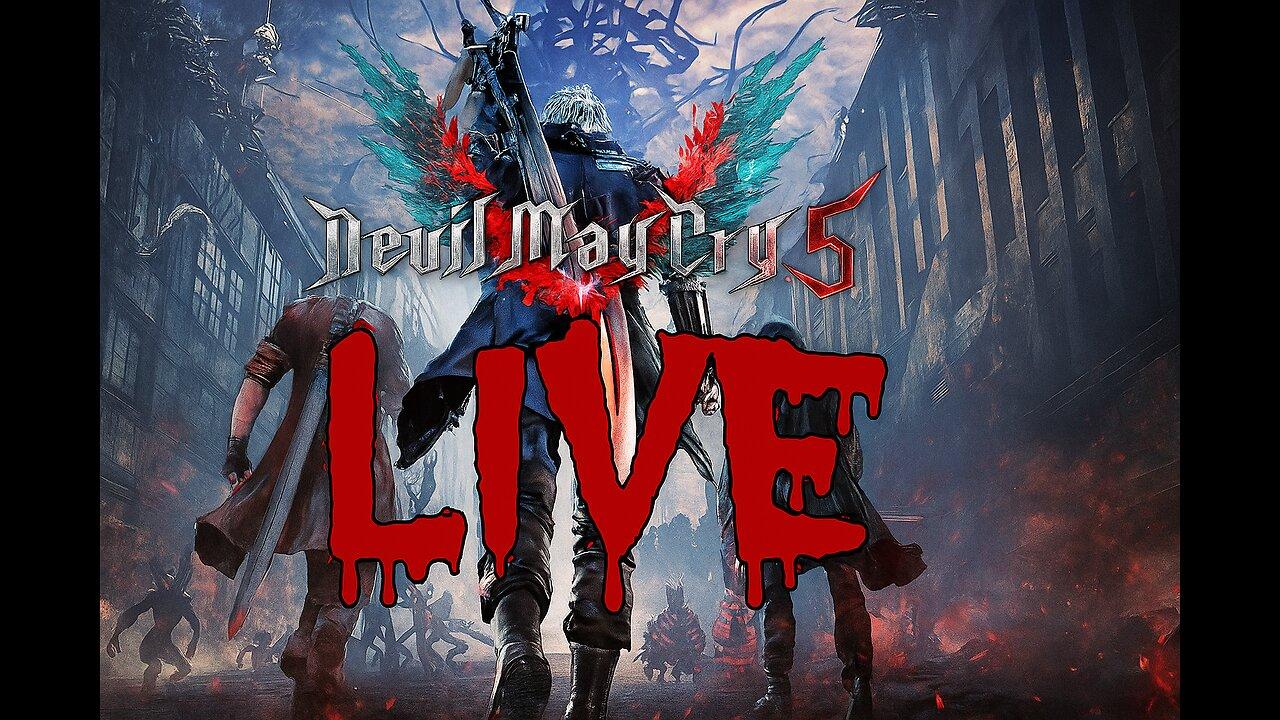 LIVE: Beating Devil May Cry 5 in ONE Stream – No Rest for the Wicked